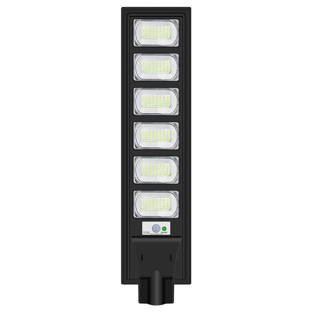 Lampa solara stradala Flippy, cu telecomanda, senzor de miscare si lumina, suport prindere, 288 LED-uri, IP65, ABS,