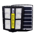 Lampa solara stradala Flippy, cu telecomanda, senzor de miscare si lumina, suport prindere, 720 LED-uri, IP65, ABS,