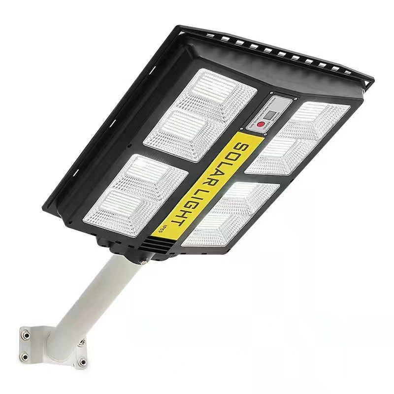 Lampa solara stradala Flippy, cu telecomanda, senzor de miscare si lumina, suport prindere, 720 LED-uri, IP65, ABS,