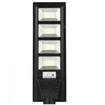 Lampa solara stradala Flippy, cu telecomanda, senzor de miscare si lumina, suport prindere, 192 LED-uri, IP65, ABS,