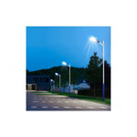 Lampa solara stradala Flippy, cu telecomanda, senzor de miscare si lumina, suport prindere, 48 LED-uri, IP65, ABS, 5AH,