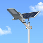 Lampa solara pentru strada sau gradina Flippy, IP65, senzor de lumina, 100 LED-uri SMD, 3150 lm, 500W autonomie 12-16