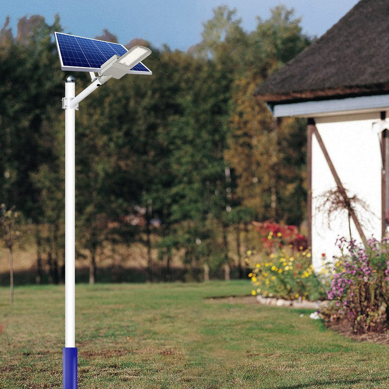 Lampa solara pentru strada sau gradina Flippy, IP65, senzor de lumina, 100 LED-uri SMD, 3150 lm, 500W autonomie 12-16