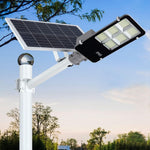 Lampa solara stradala Flippy, IP65, senzor de lumina, 417 LED-uri SMD, 24000 lm, 300W, autonomie 12-16 ore,