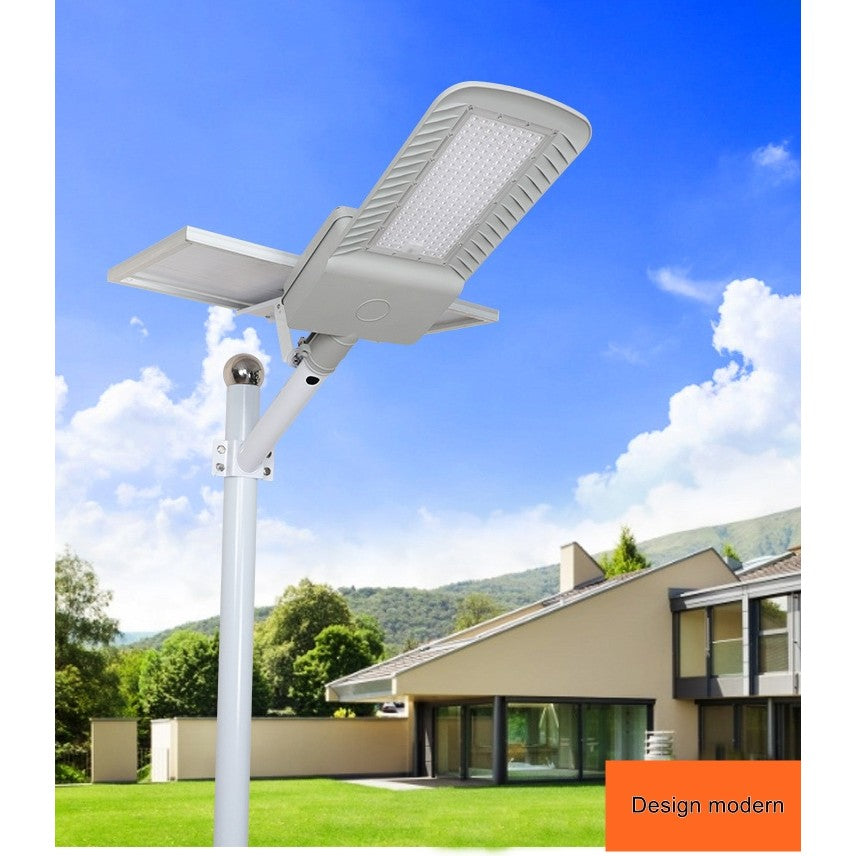 Lampa solara stradala Flippy, IP65, senzor de lumina, 60 LED-uri SMD, 2250 lm, panou 25W, putere 200W, autonomie 12-16