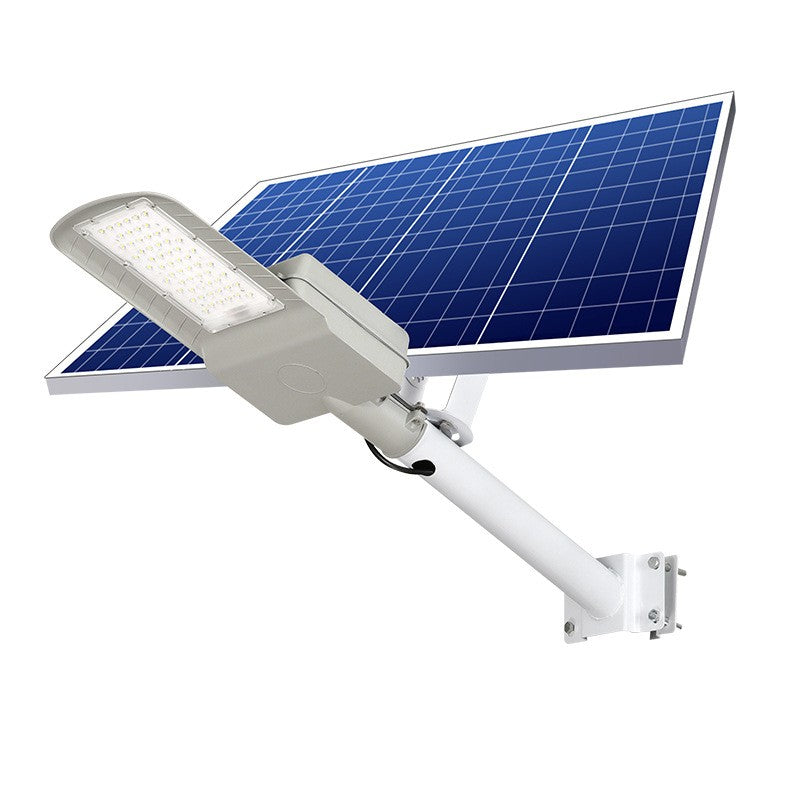 Lampa solara stradala Flippy, IP65, senzor de lumina, 60 LED-uri SMD, 2250 lm, panou 25W, putere 200W, autonomie 12-16