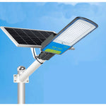 Lampa solara stradala Flippy, IP66, senzor de lumina, 120 LED-uri SMD, 1800 lm, panou 20W, putere 100W, autonomie 12-16