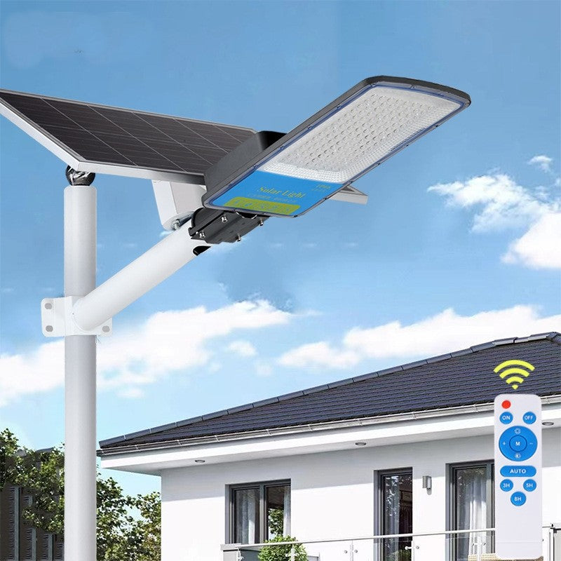 Lampa solara stradala Flippy, IP66, senzor de lumina, 120 LED-uri SMD, 1800 lm, panou 20W, putere 100W, autonomie 12-16