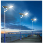 Lampa solara stradala Flippy, IP66, senzor de lumina, 120 LED-uri SMD, 1800 lm, panou 20W, putere 100W, autonomie 12-16