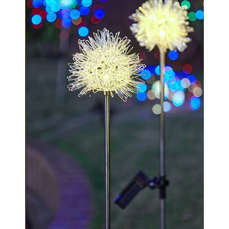 Lampa solara sub forma de Papadie, alb cald, Flippy