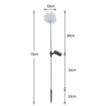 Lampa solara sub forma de Papadie, alb cald, Flippy