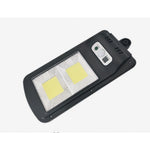 Lampă stradală solară Flippy, cu telecomandă, 36 cm x 11.5 cm, 108 COB LED, 2592 Lumeni, 21.6 W - echivalent 172 W bec