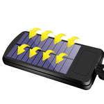 Lampa Solara De Exterior LED Flippy, 36 cm x 11.5 cm, 2400Lumeni 100 COB LED 20 W - echivalent 160 W bec incadescent,
