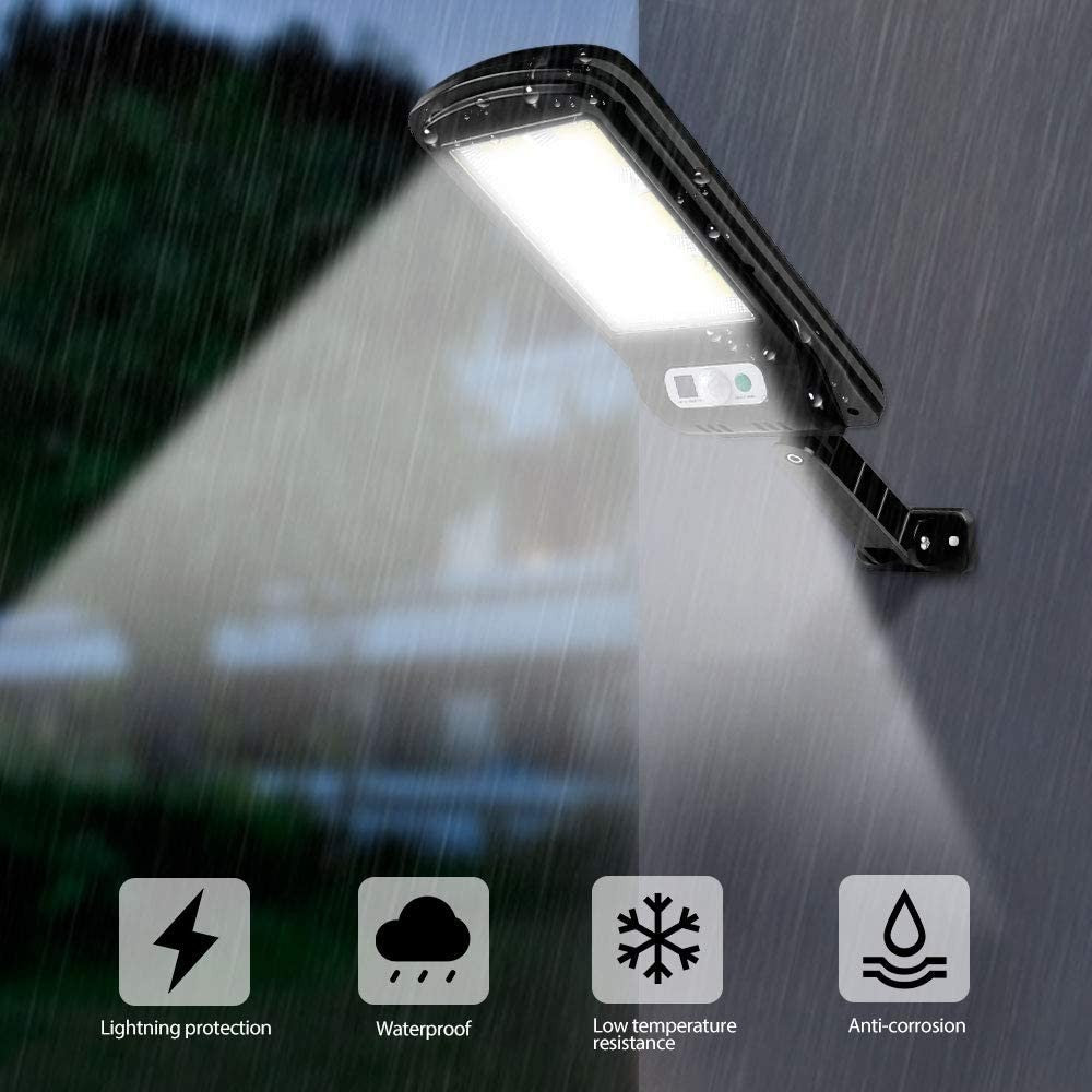 Lampa Solara De Exterior LED Flippy, 36 cm x 11.5 cm, 2400Lumeni 100 COB LED 20 W - echivalent 160 W bec incadescent,