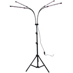 Lampa UV pentru cresterea plantelor, Flippy, 4 capete, putere 30W, 108 LED-uri Lampa cu lumina Ultra-Violet, Lampa cu