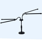 Lampa UV pentru cresterea plantelor, Flippy, conectare la retea, 20W, 4 capete, 72 LED-uri, ajustabila pana la 66.5 cm,