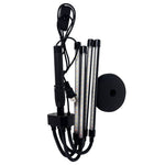 Lampa UV pentru cresterea plantelor, Flippy, conectare la retea, 20W, 4 capete, 72 LED-uri, ajustabila pana la 66.5 cm,