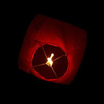 Lampion zburator, Flippy, hartie biodegradabila, Rosu