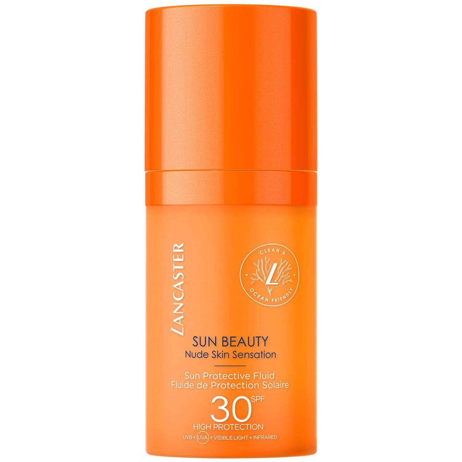 Lancaster, Sun Beauty, Protecție solară, Fluid de protecție solară, SPF 30, 30 ml - Olmarkt