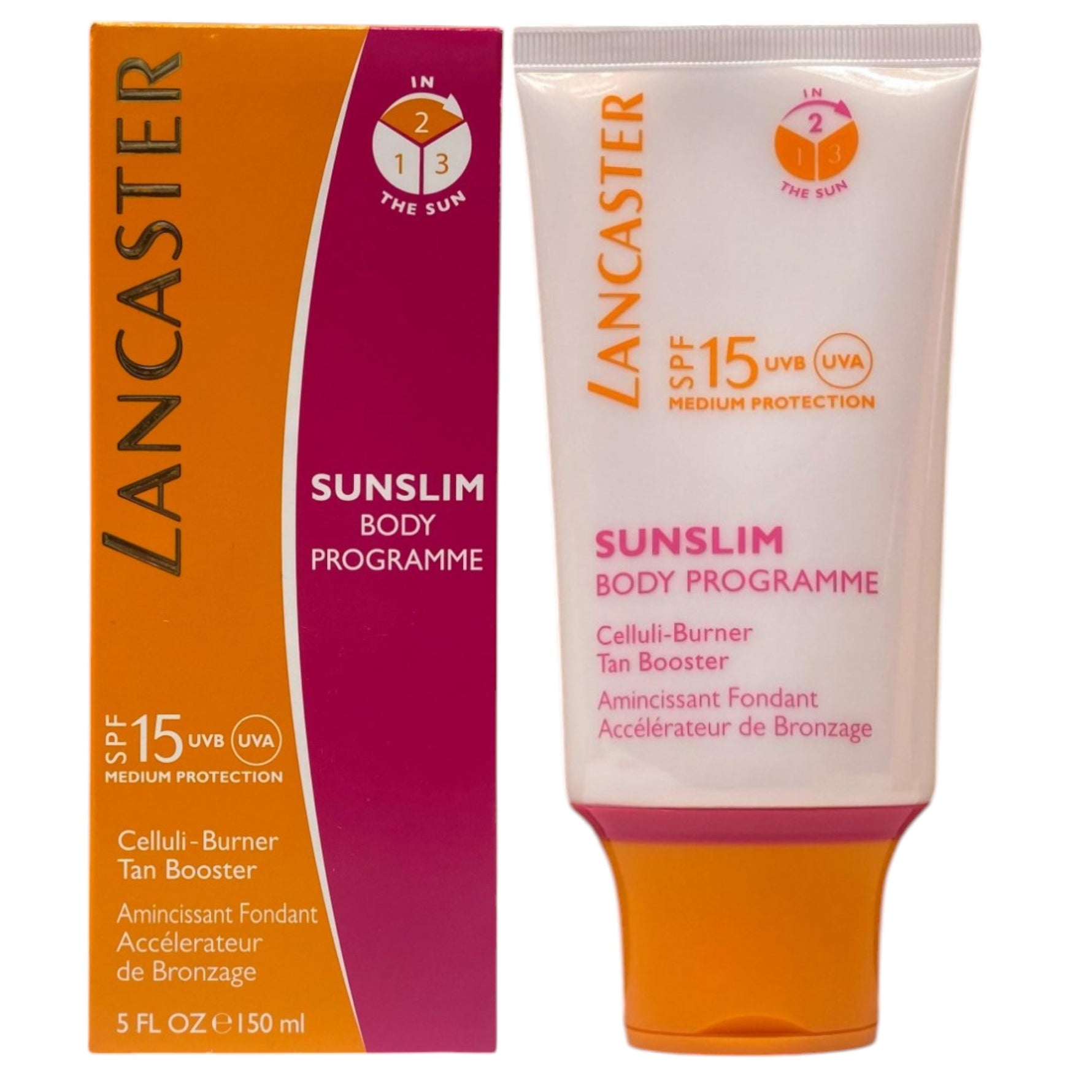 Lancaster, Sunslim, Anticelulitic, Cremă de corp, SPF 15, 200 - Olmarkt