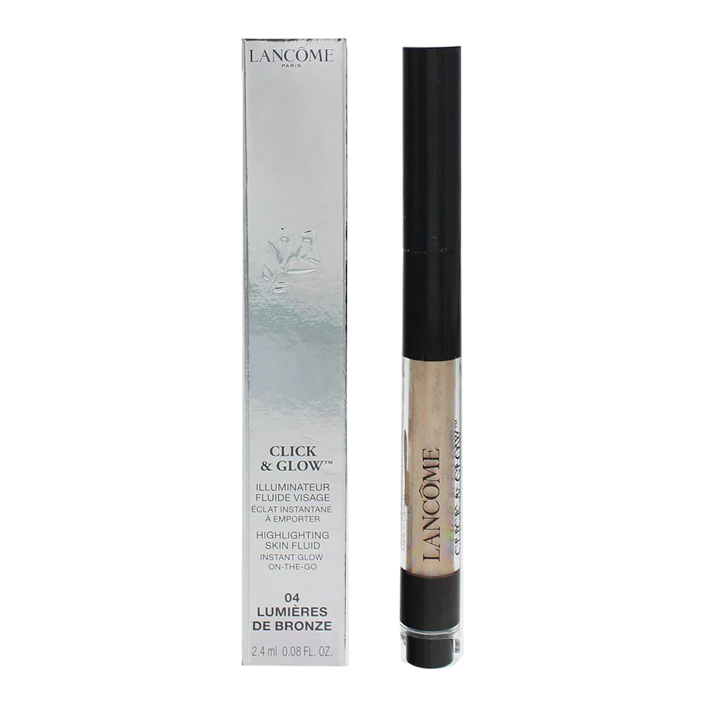 Lancome, Click & Glow, Evidențiere, Iluminator lichid, #04, Lumini de bronz, Pentru față, 2.4 ml