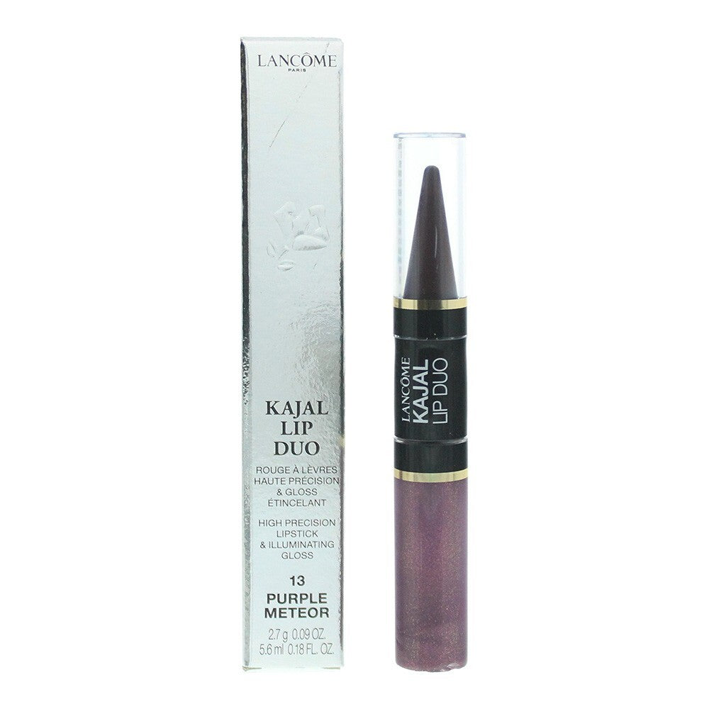 Lancome, Kajal Lip Duo, Duo, Ruj lichid, 13, Meteor purpuriu, 2.7 g