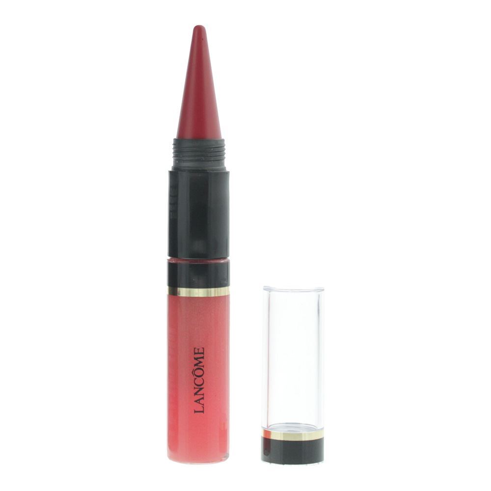 Lancome, Lip Kajal Duo Chroma, Ruj cremos & luciu de buze, 03, Roșu îndrăzneț, 2.7 g