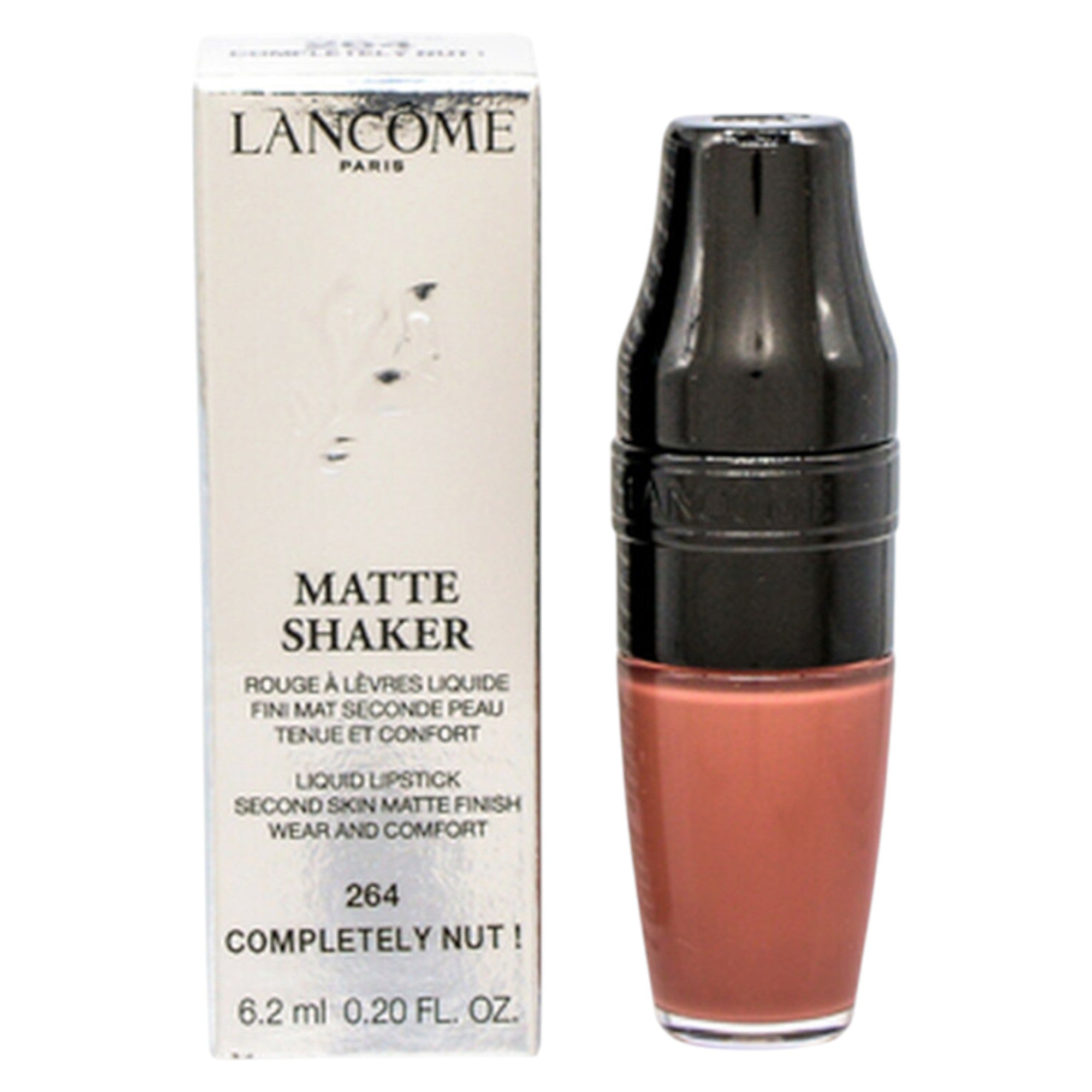Lancome, Matte Shaker, Ruj lichid, Ruj lichid, 264, 264 Complet nucă, 6.2 ml