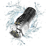 Lanterna cu 3 Nuclee Led, Flippy, Incarcare USB, Autonomie 4-20h, Raza Maxima 100-200 m, 5W, 4 x 4 x 9 cm, Suport de