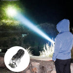 Lanterna cu 3 Nuclee Led, Flippy, Incarcare USB, Autonomie 4-20h, Raza Maxima 100-200 m, 5W, 4 x 4 x 9 cm, Suport de