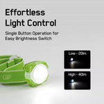 Lanterna frontala LED GP CH31 verde 40lm 2x CR2025