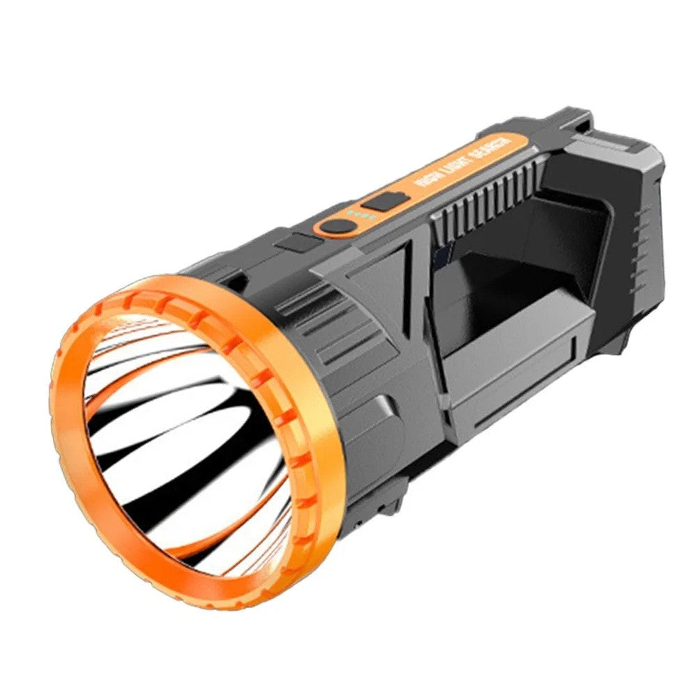 Lanterna LED, Flippy, Incarcare USB, Autonomie 8-24h, 2 Surse de Lumina, Principal si Lateral, Raza Maxima 100-200 m,