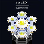 Lanterna LED Lumina Puternica, Rezistenta la Apa, Tip Proiector COB, Flippy, Lanternă Reincarcabila, USB, cu Maner