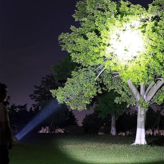 Lanterna LED Lumina Puternica, Rezistenta la Apa, Tip Proiector COB, Flippy, Lanternă Reincarcabila, USB, cu Maner