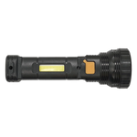 Lanterna LED USB + SOLAR 120lm neagra YF-1128