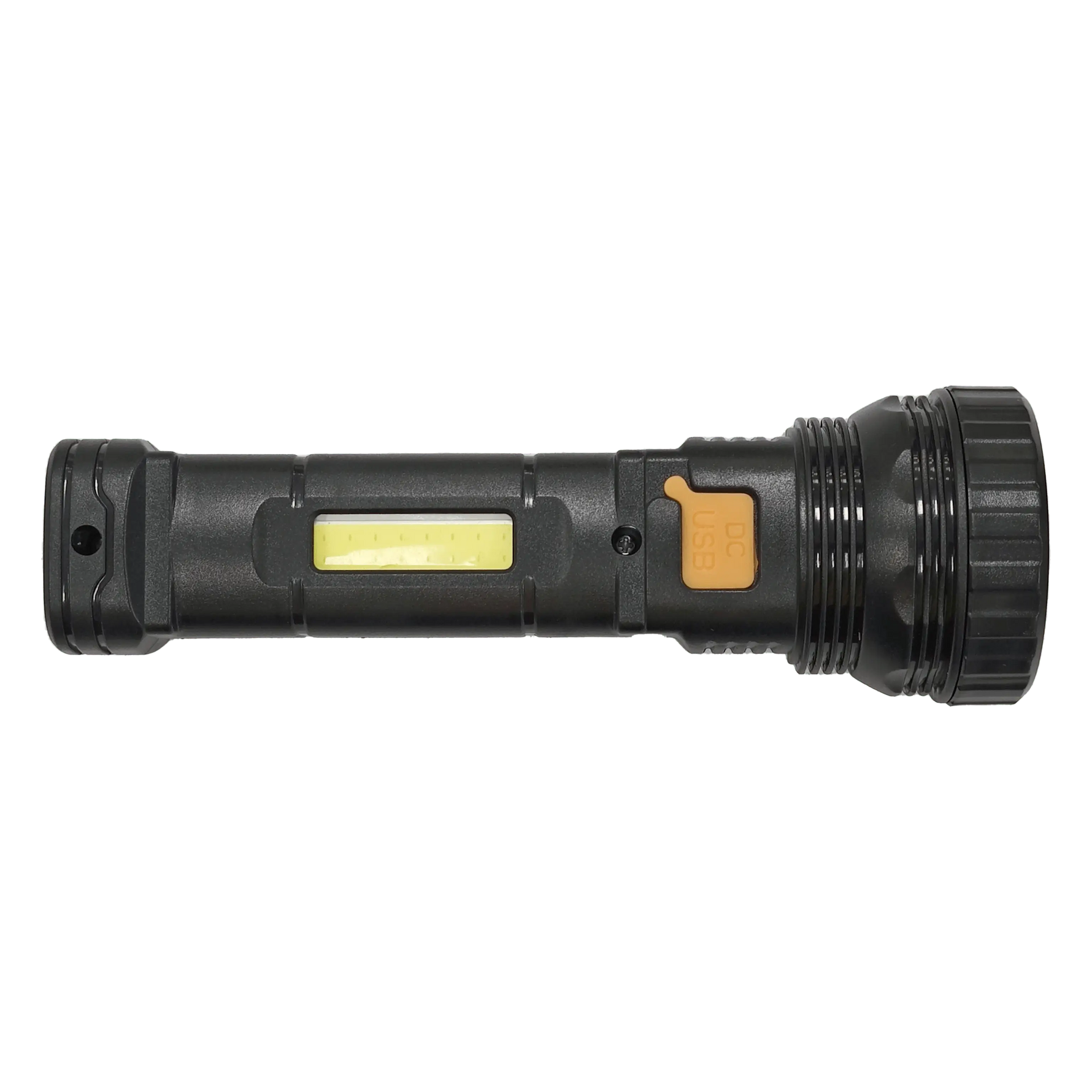 Lanterna LED USB + SOLAR 120lm neagra YF-1128