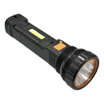 Lanterna LED USB + SOLAR 120lm neagra YF-1128