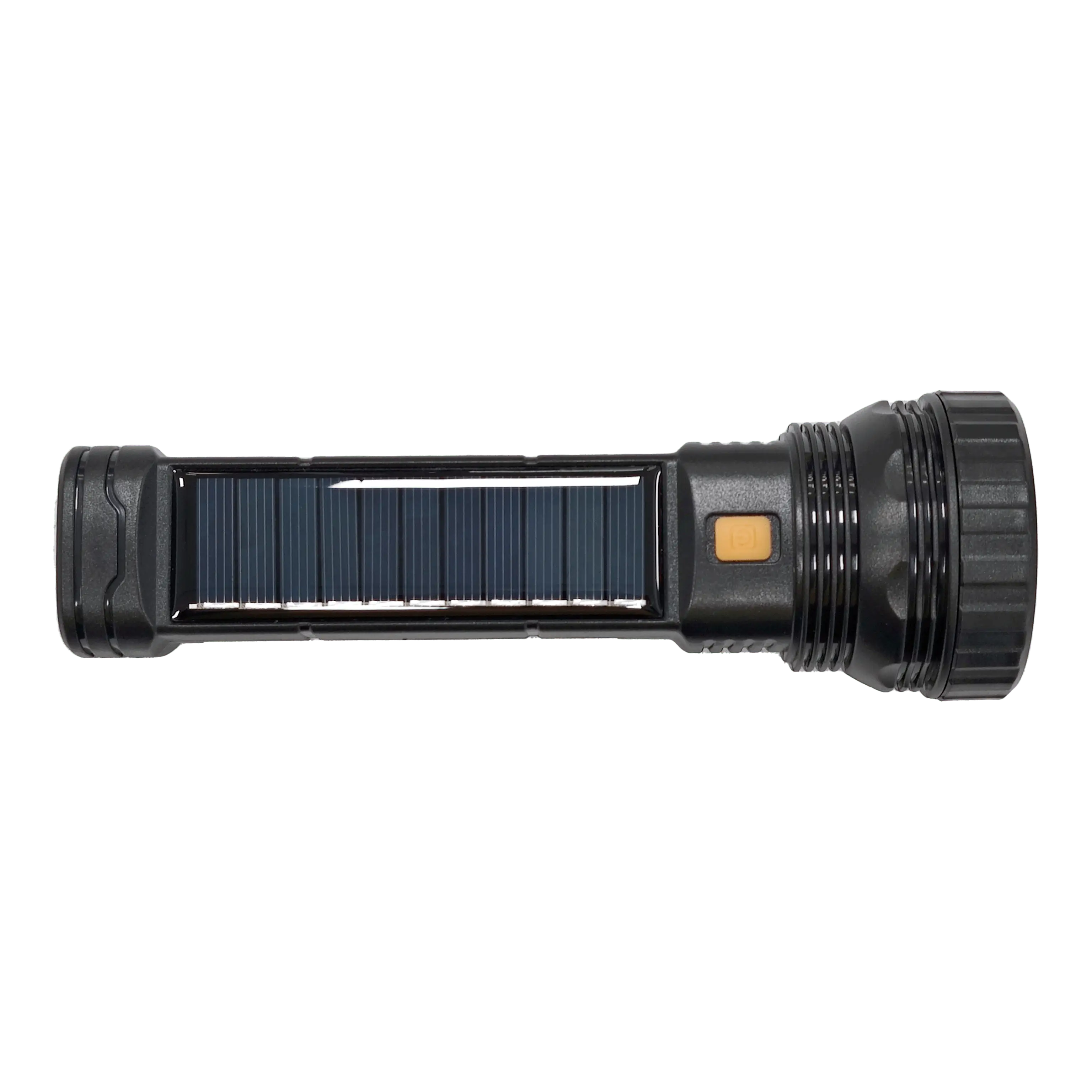 Lanterna LED USB + SOLAR 120lm neagra YF-1128