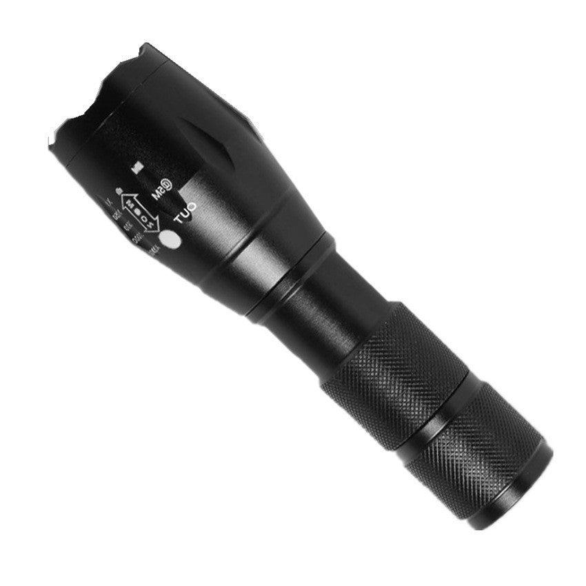 Lanterna Power Bank LED, Flippy, Incarcare USB, Raza 300m, 5W, Model T9 Telescopic 14.7 -15.7 cm, Functie Zoom si