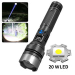 Lanterna Power Bank LED, Flippy, Incarcare USB, Raza 200m, 10W, Model T6 Telescopic, Functie Zoom si Incarcare Telefon,