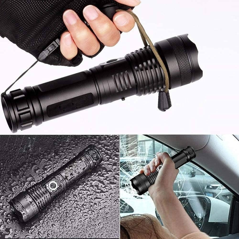 Lanternă Flippy P50 cu zoom telescopic, afișaj digital și ieșire magnetică Model 117