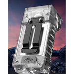 Lanterna UV LED Portabila, Flippy, Incarcare USB Tip C, Raza 50 m, 5W, 3 Culori de Lumina, 1200 mAh, 8 x 2 x 4.2 cm,