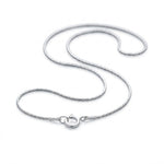 Lantisor din Argint 925, Jolie Silver, pentru Dama, Model Sfoara, 1.7 g, 38 cm, Design Delicat si Romantic, Argintiu