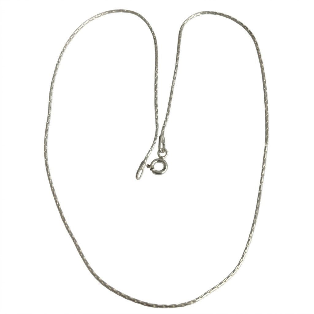 Lantisor din Argint 925, Jolie Silver, pentru Dama, Model Sfoara, 1.7 g, 38 cm, Design Delicat si Romantic, Argintiu