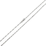Lantisor din Argint 925 model Rasucit 39 cm,1.8 g