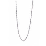Lantisor din Argint 925 rodiat, model la baza gatului, 38 cm, 1 g