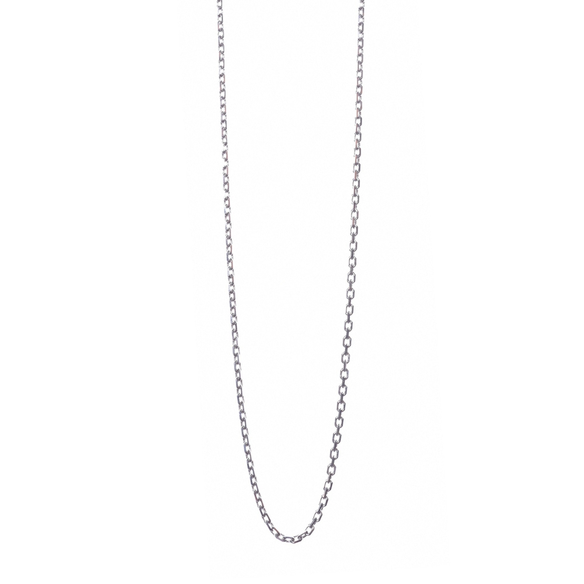 Lantisor din Argint 925, Zale Patrate 38 cm, 1.74 g