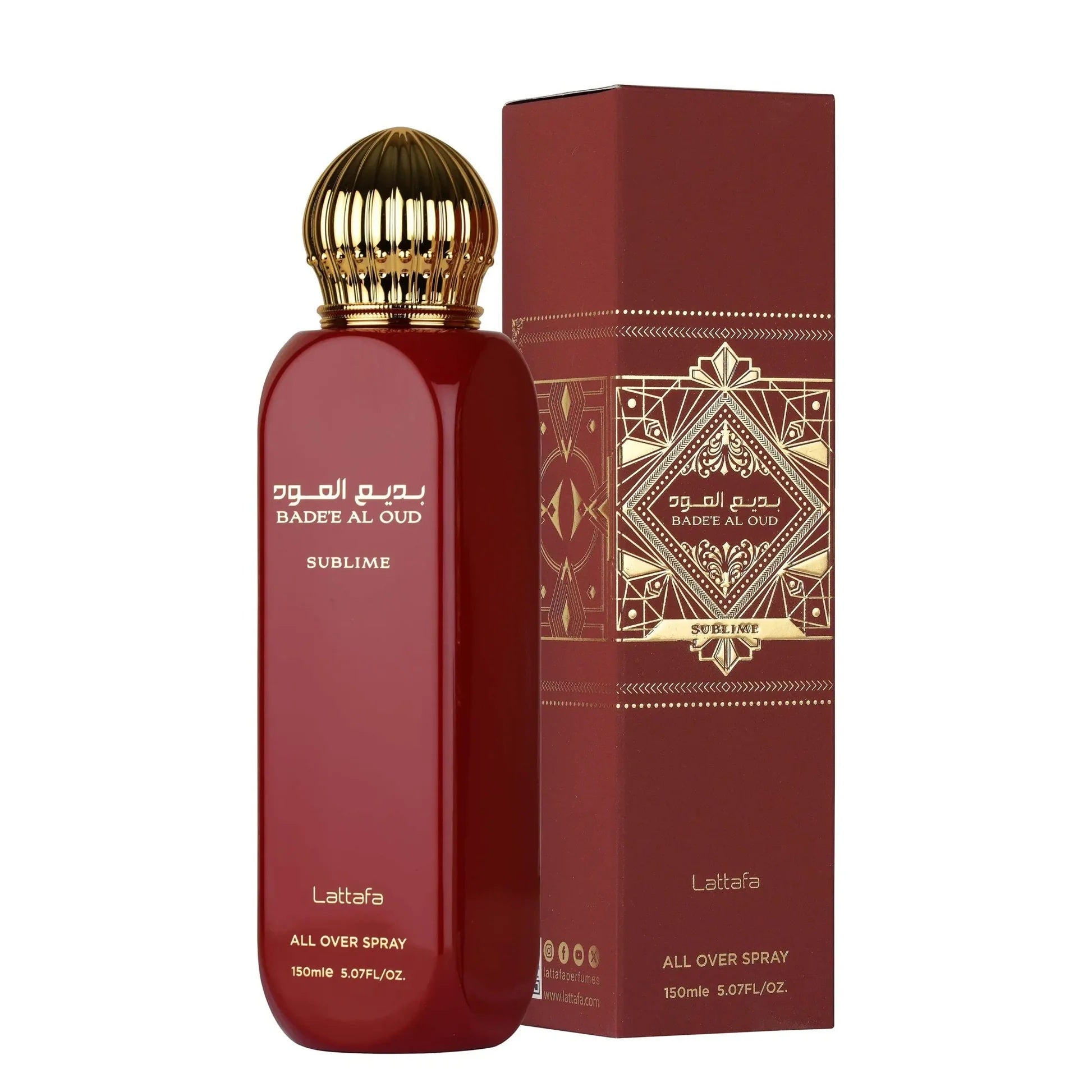 Lattafa, Bade'e Al Oud Sublime, Spray de corp, 150 ml