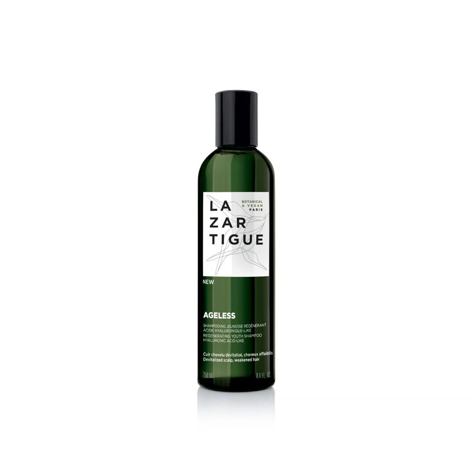 Lazartigue, Ageless, Acid hialuronic, Șampon pentru păr, Regenerare, 250 ml