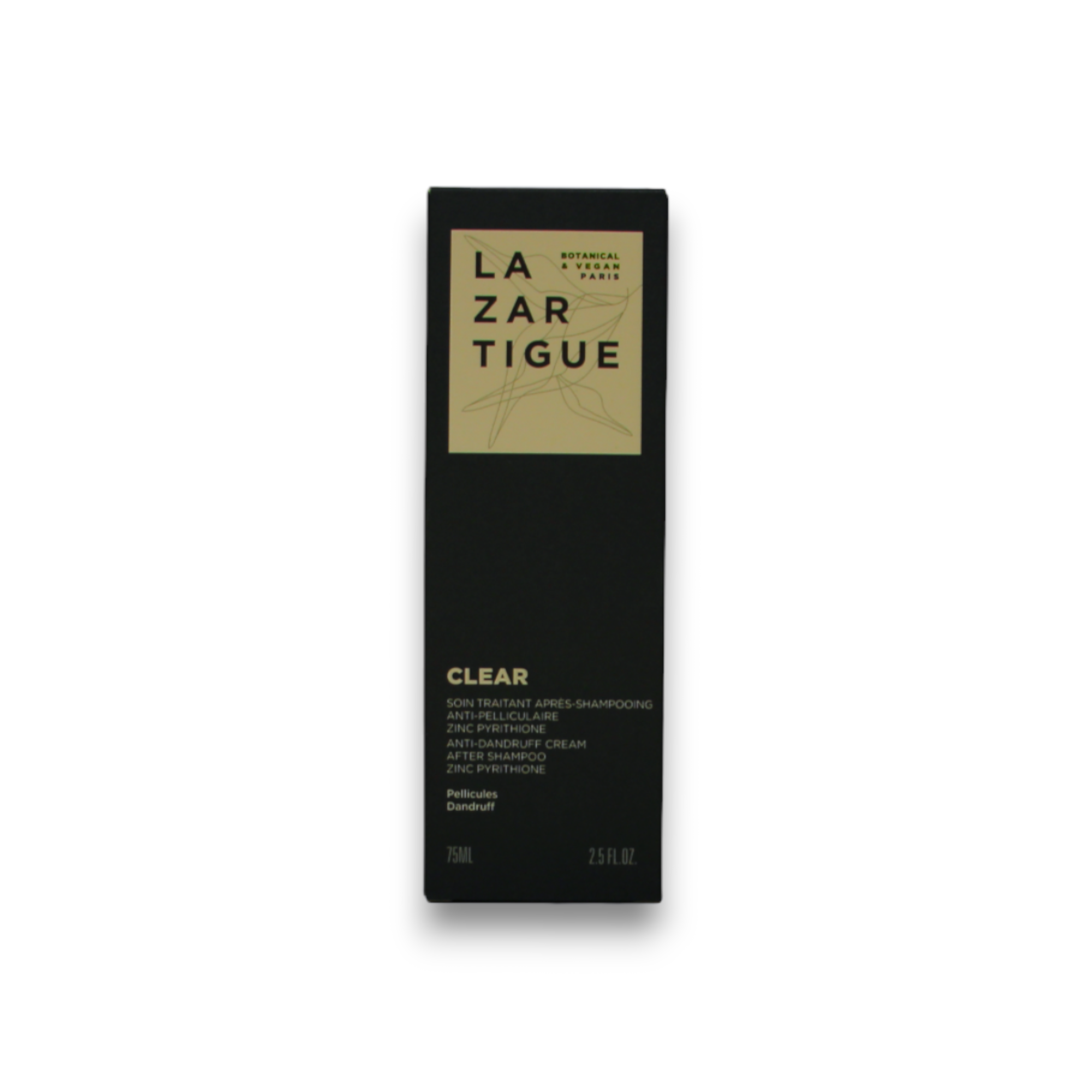 Lazartigue, Clear, Vegan, Tratament cu cremă pentru păr, Antimătreață, 75 ml - Olmarkt